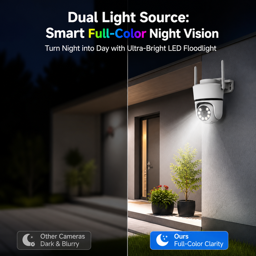 YOOSEE HPC03 2K PTZ Outdoor Security Camera